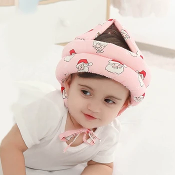 Обязательный аксессуар для ребенка - Стильная детская защитная шапочка, мягкий шлем от падения