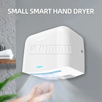 Коммерческие сушилки для рук, Автоматическая сушилка для рук с датчиком горячего и холодного ветра, сушилка для рук для ванной комнаты