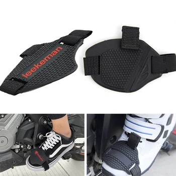 Мотоциклетная накладка для переключения передач, Защита обуви, Противоскользящий регулируемый чехол для обуви, Резиновый прочный протектор для ботинок, Мото аксессуар