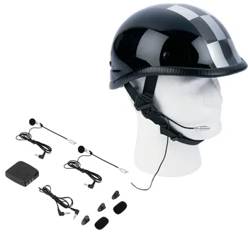 Зимняя велосипедная система связи от шлема к шлему, 2-полосная мотоциклетная гарнитура внутренней связи, автомобильные наушники, MP3 GPS