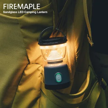 Светодиодный фонарь для кемпинга Fire-Maple Sandglass, перезаряжаемый через USB C, легкий портативный фонарь для палатки, аварийный фонарь, мощный фонарик