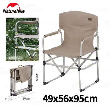 Складное V-образное кресло для рыбалки Naturehike Camping, изготовленное из ткани Оксфорд 600D, легкое туристическое кресло с подшипником 120 кг