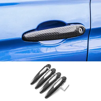 4шт Наклейки На Дверную Ручку Автомобиля Протектор Дверной Ручки аксессуары Для BMW 3 серии GT X1 X5 X6 X4 X3