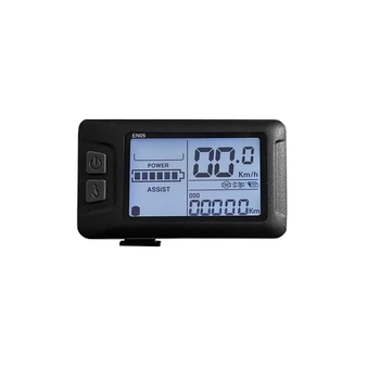 Ebike LCD-EN05 Управление дисплеем, Спидометр 24/36/48 В, Проводная вилка SM, Аксессуары для велосипедов