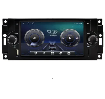 Автомобильный мультимедийный плеер Android 11 для Chrysler 300C для Dodge для Jeep для Commander для Compass для Grand Cherokee Радио GPS DVD
